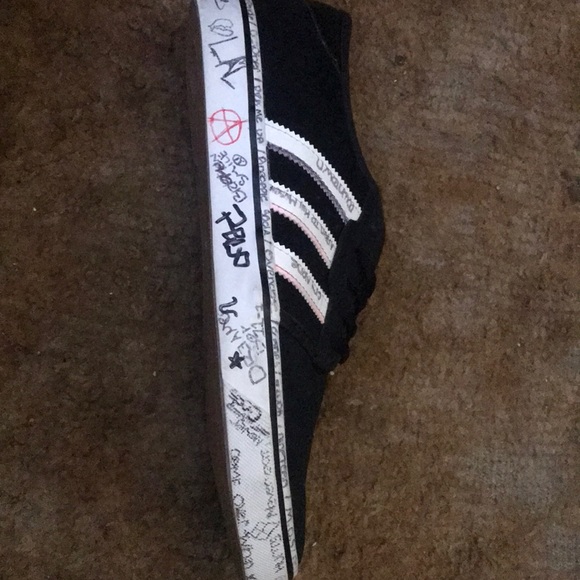 Custom lil peep designed adidas - Picture 6 of 6